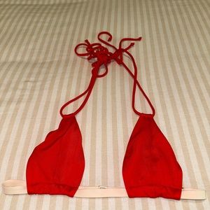 HAH hot as hell bikini top red small